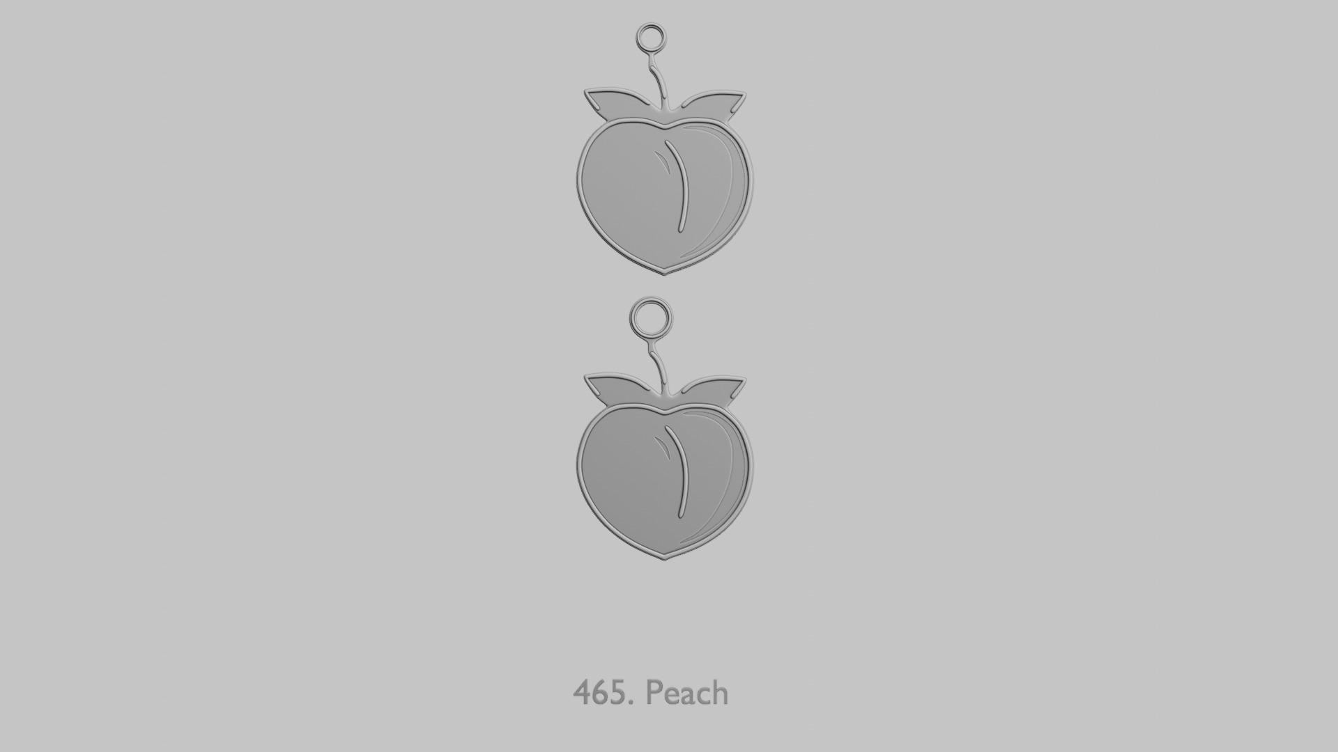 Food and Drinks Pendants Megapack 3D print model_17