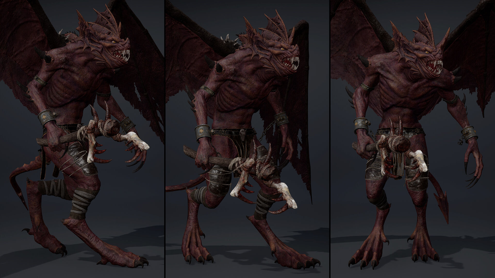 Embermoon Spicky Low-poly 3D model_13