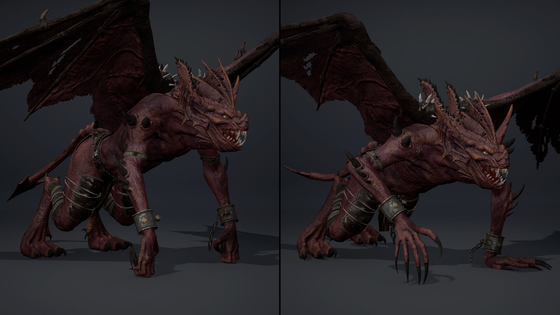 Embermoon Spicky Low-poly 3D model_8