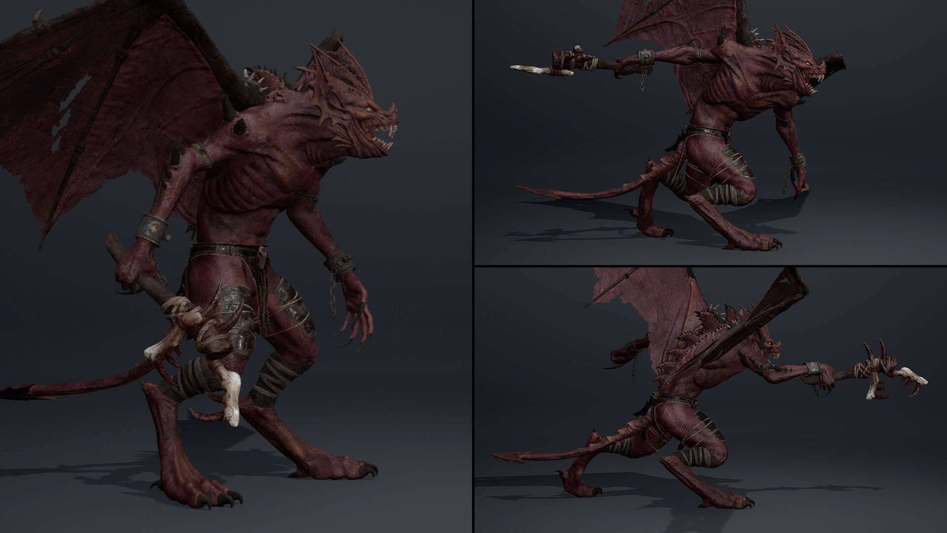 Embermoon Spicky Low-poly 3D model_7