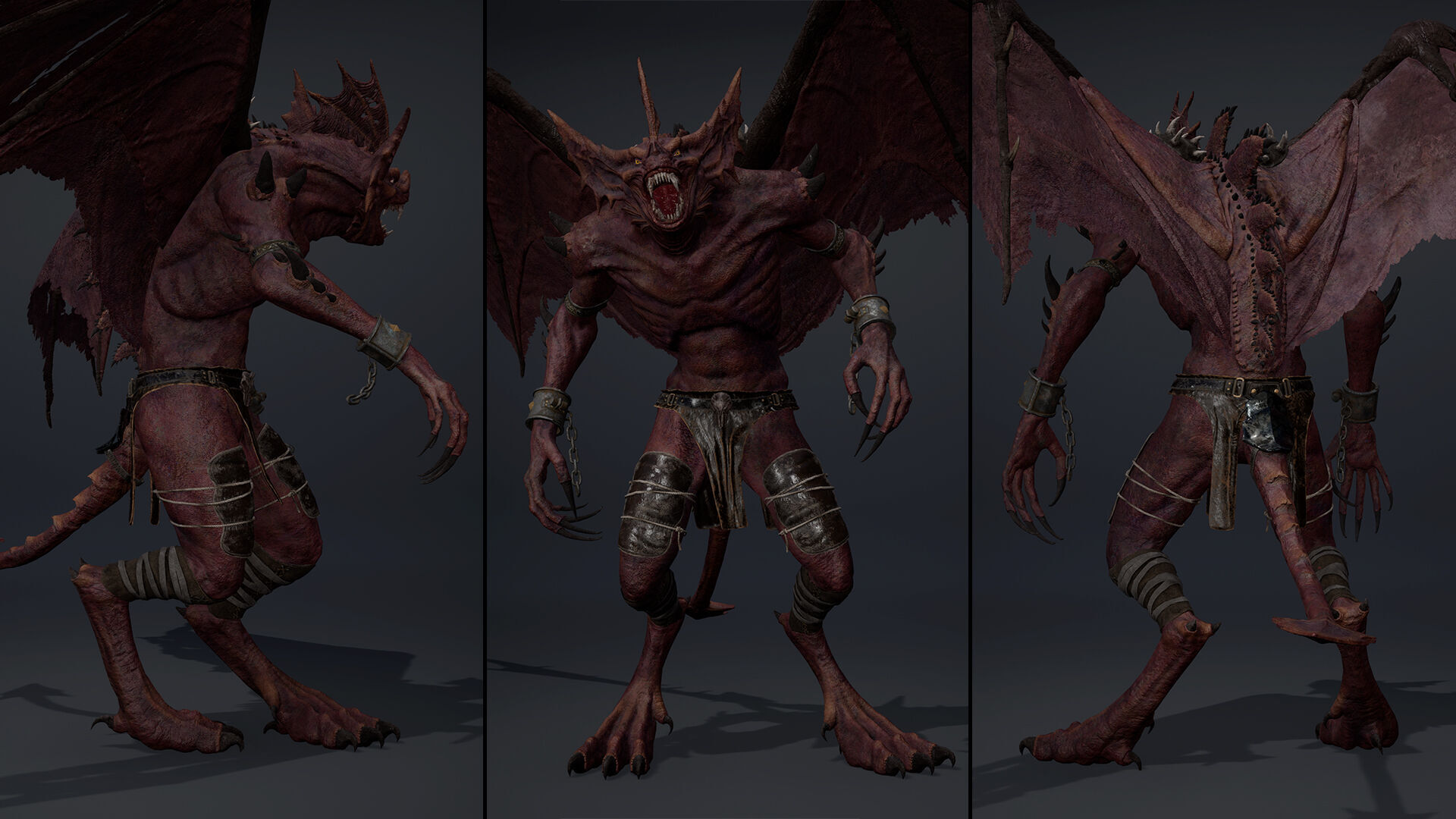 Embermoon Spicky Low-poly 3D model_16