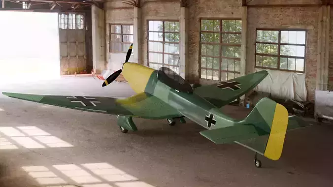 JU - 87 Stuka Low-poly 3D model