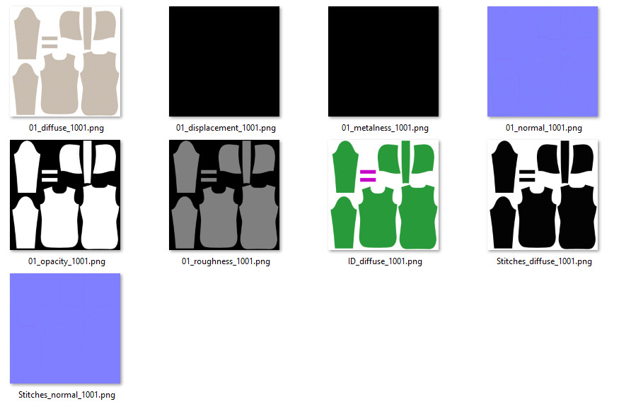 Female Athletic Hoodie 3D model_2