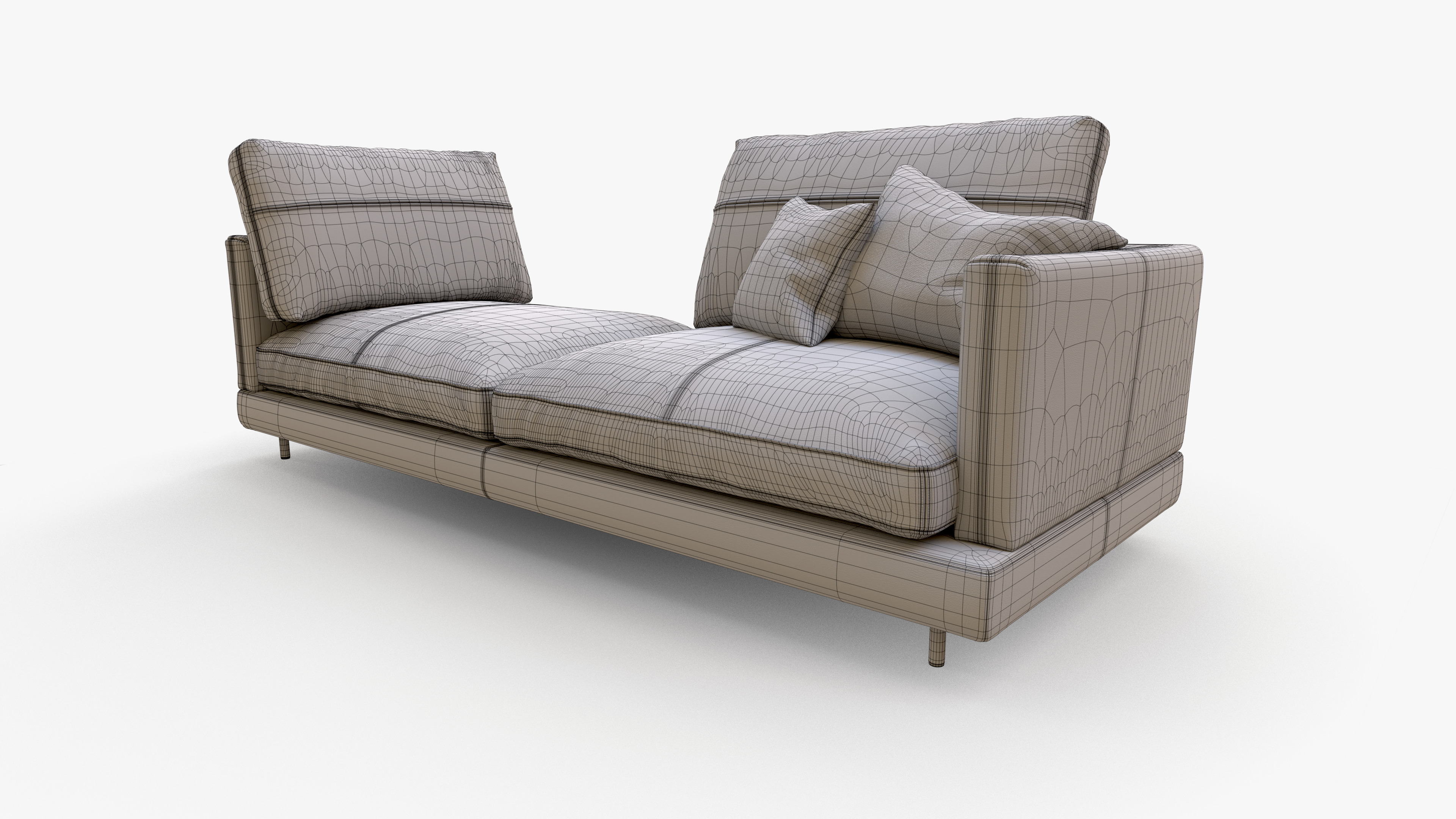 Sofa Constructor Lounge set3 3D model_7