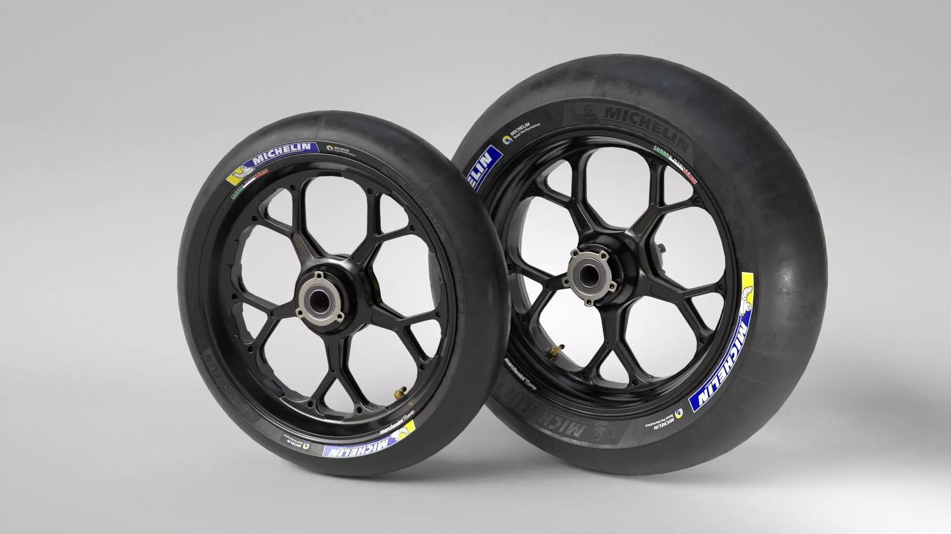 Marchesini MotoGP wheels Low-poly 3D model