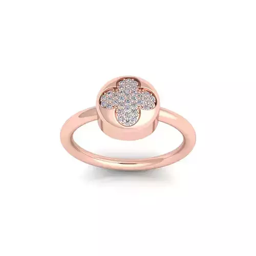 Fancy Design Simple Ring 3d model and Render