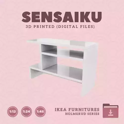 2 HOLMERUD Side Table for Mini Dollhouse - IKEA - 3D Print