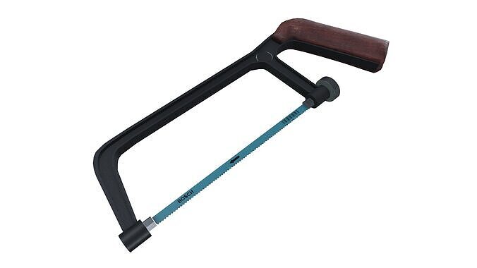Hack saw 3D model