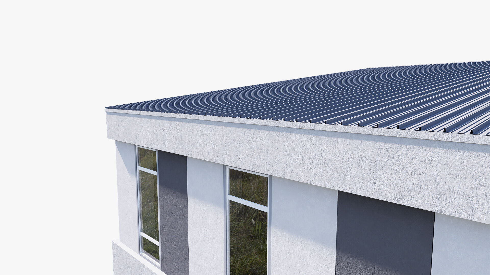 warehouse Low-poly 3D model_4