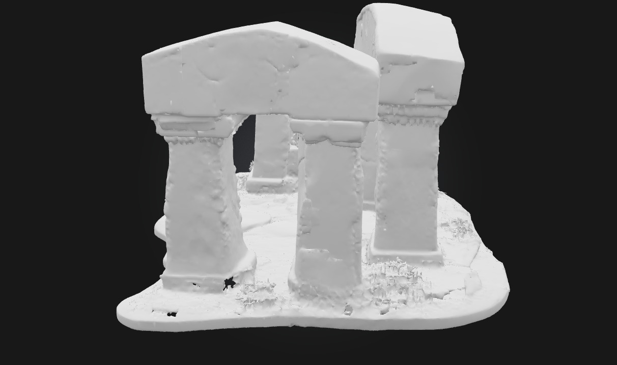 Ancient Ruins Diorama Echoes of a Lost Civilization 3D model_10
