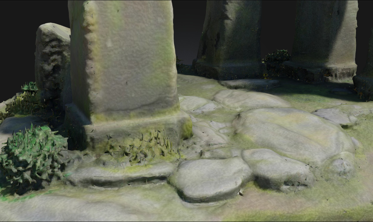 Ancient Ruins Diorama Echoes of a Lost Civilization 3D model_5