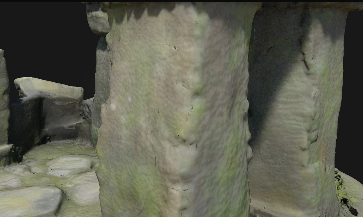 Ancient Ruins Diorama Echoes of a Lost Civilization 3D model_6