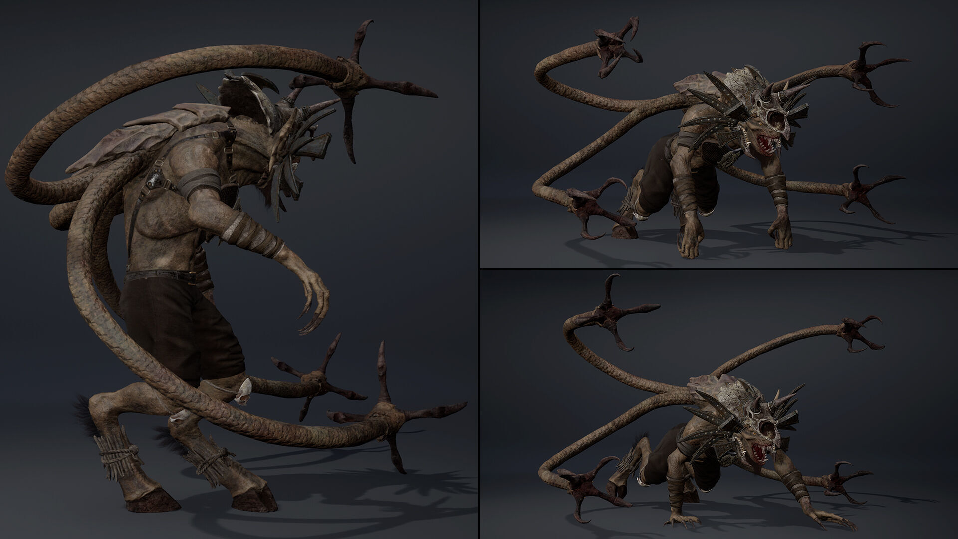 Ember Mage Tentacle Low-poly 3D model_11