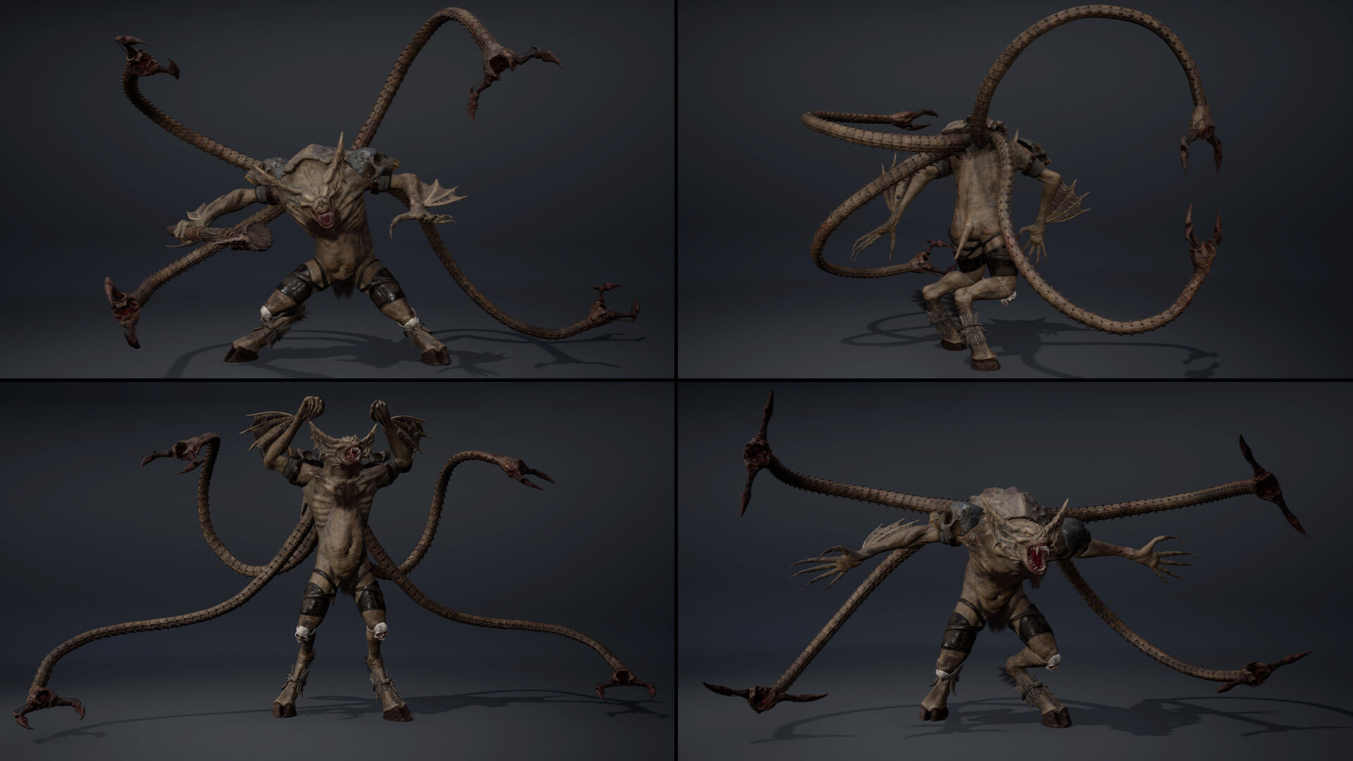 Ember Mage Tentacle Low-poly 3D model_22