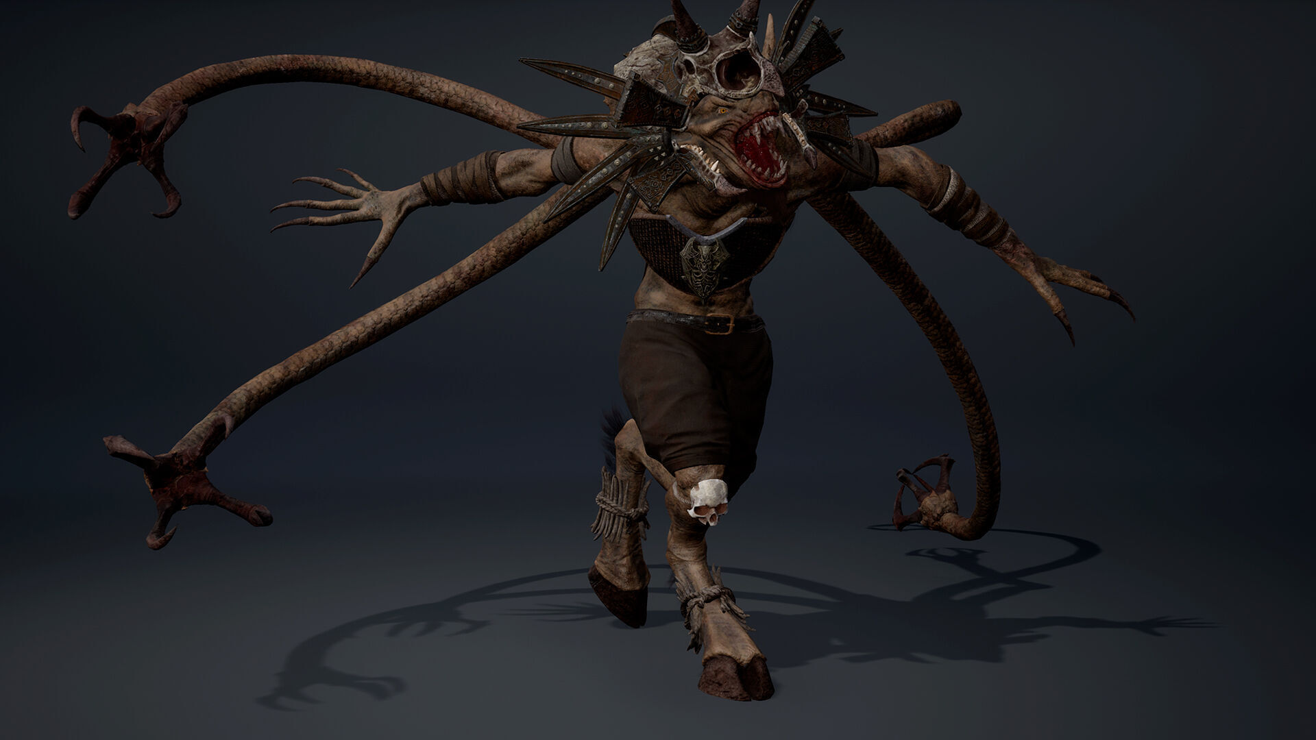 Ember Mage Tentacle Low-poly 3D model_15