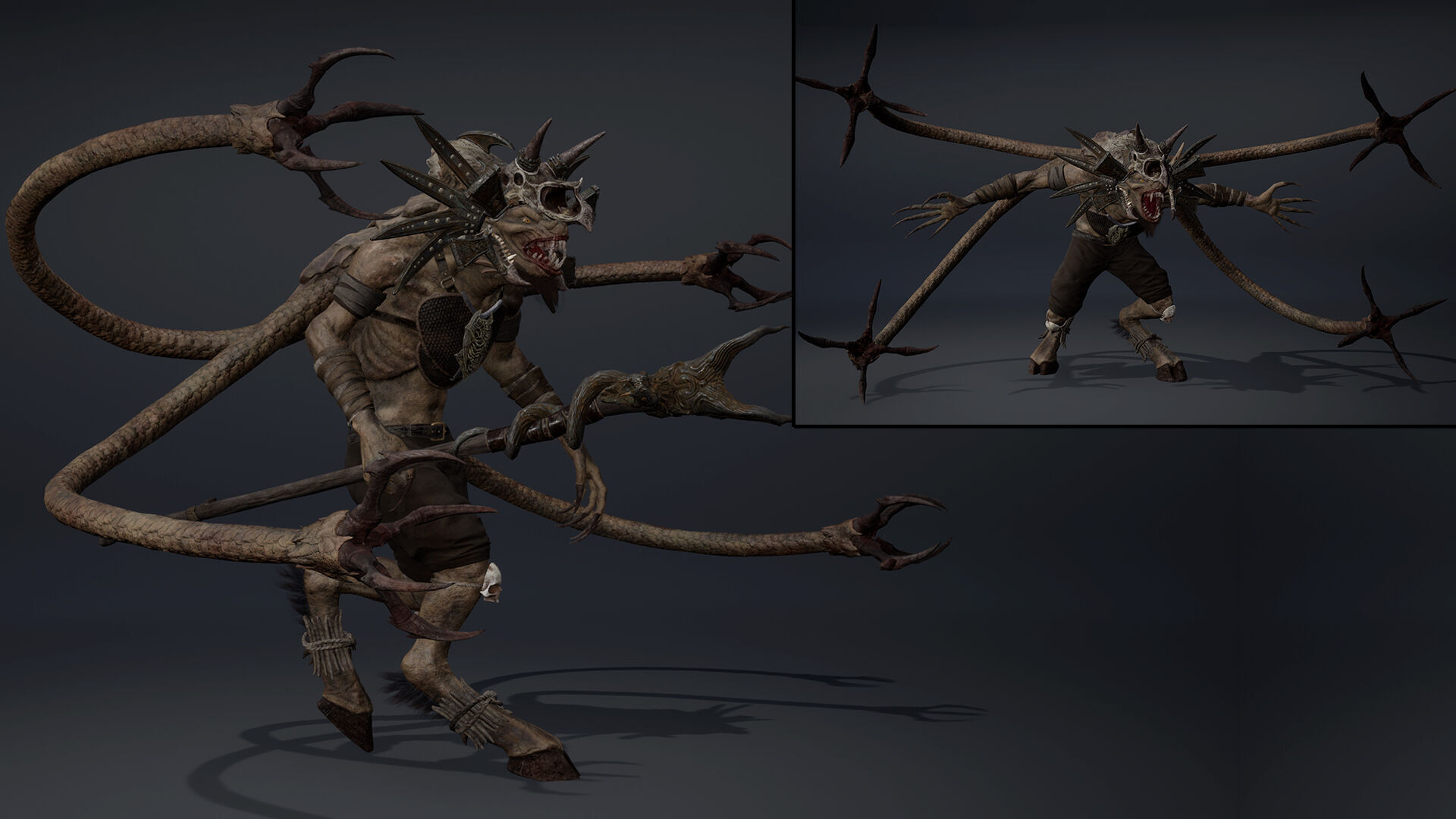 Ember Mage Tentacle Low-poly 3D model_21