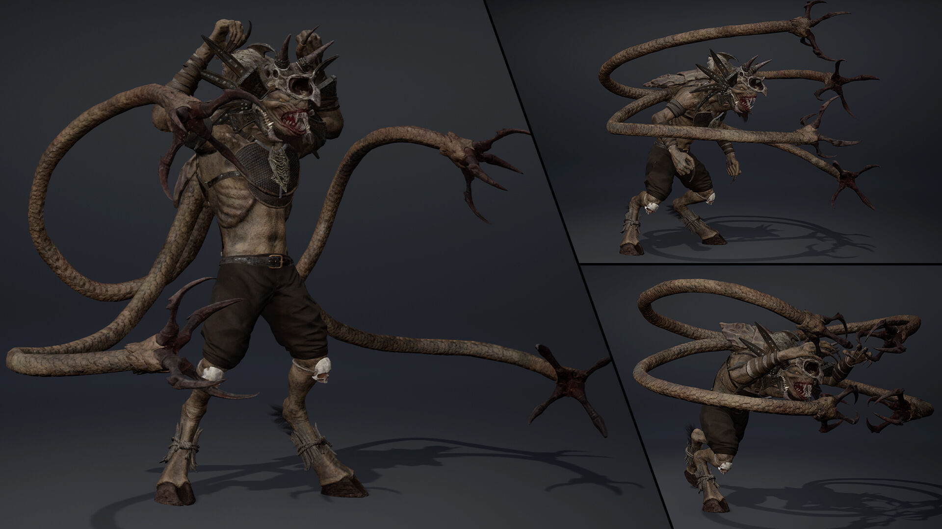 Ember Mage Tentacle Low-poly 3D model_9