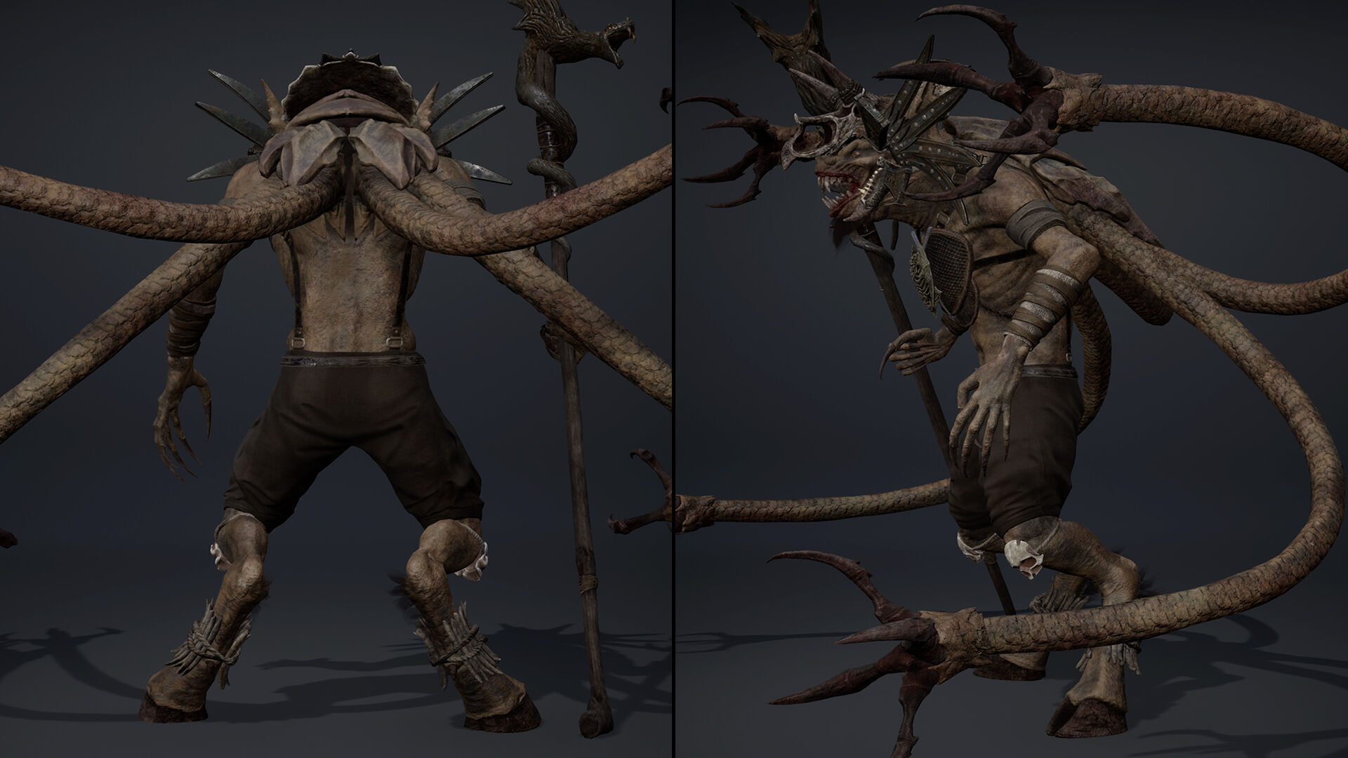 Ember Mage Tentacle Low-poly 3D model_7