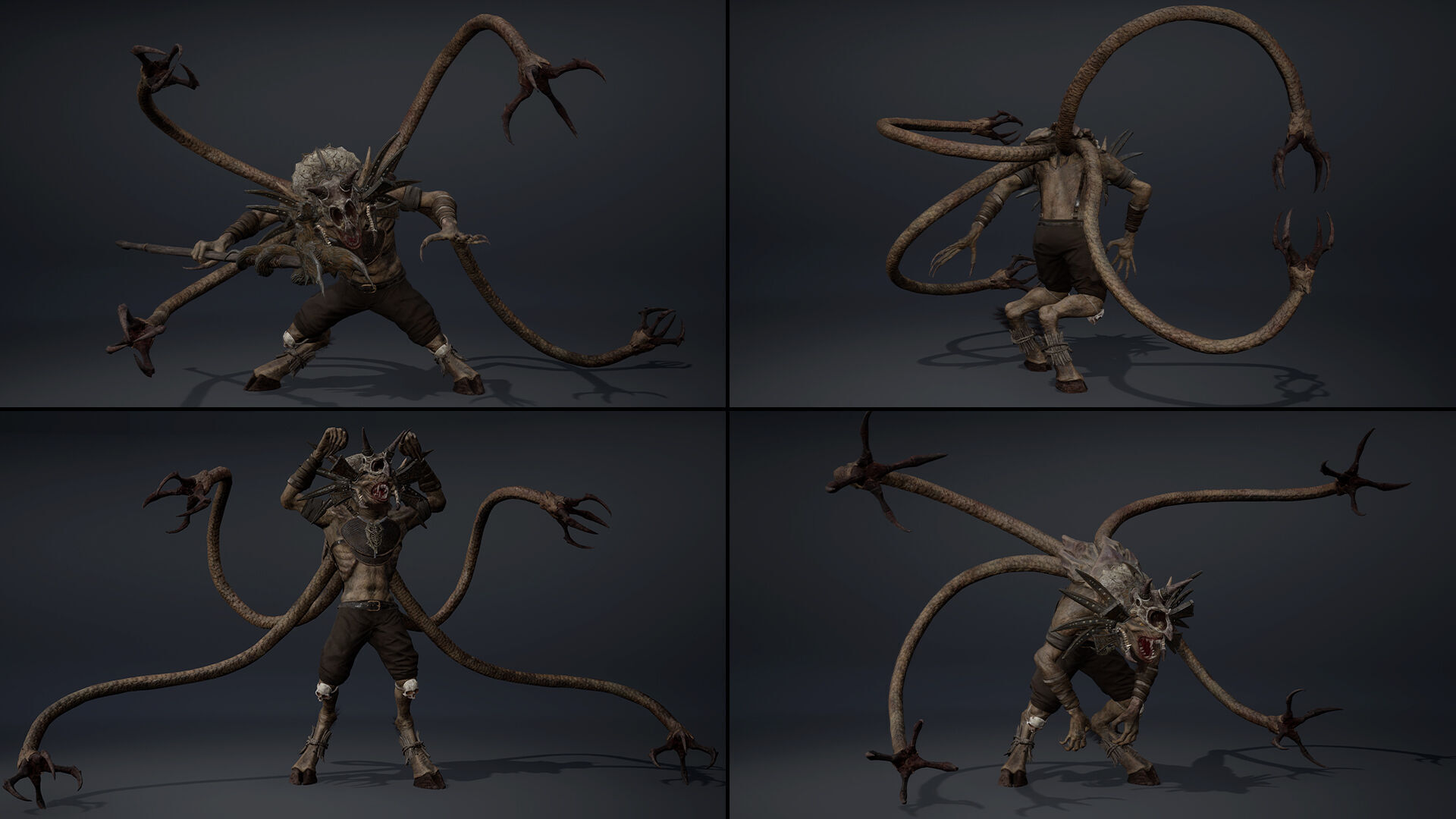 Ember Mage Tentacle Low-poly 3D model_23