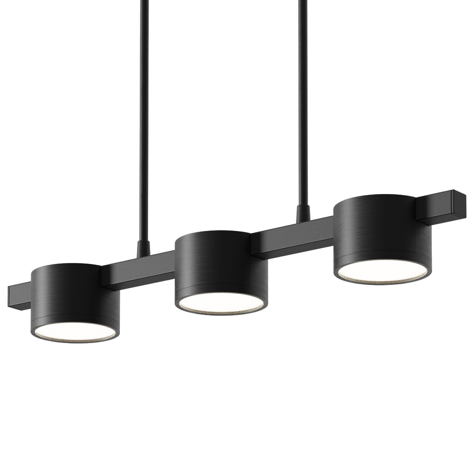 Pendant row lamp Goldlux Mirella 3D model_3