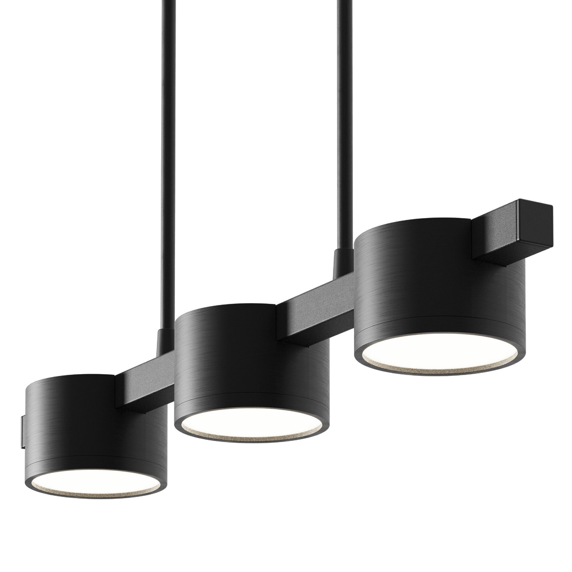 Pendant row lamp Goldlux Mirella 3D model_1