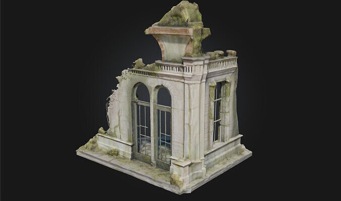 Ruins of Time  Echoes of Eternitys Decay 3D model
