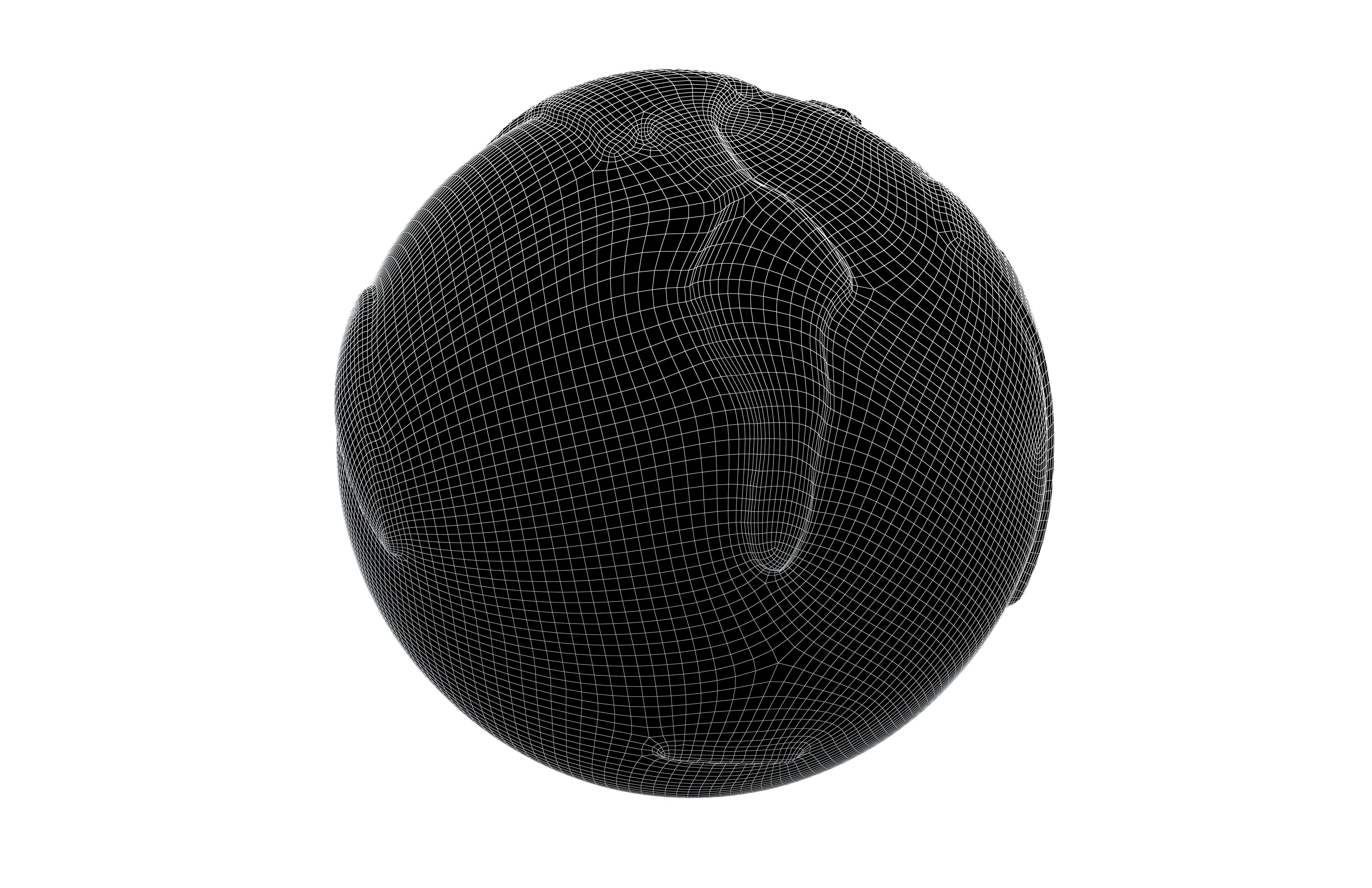 Cartoon Earth v1 001 Low-poly 3D model_7