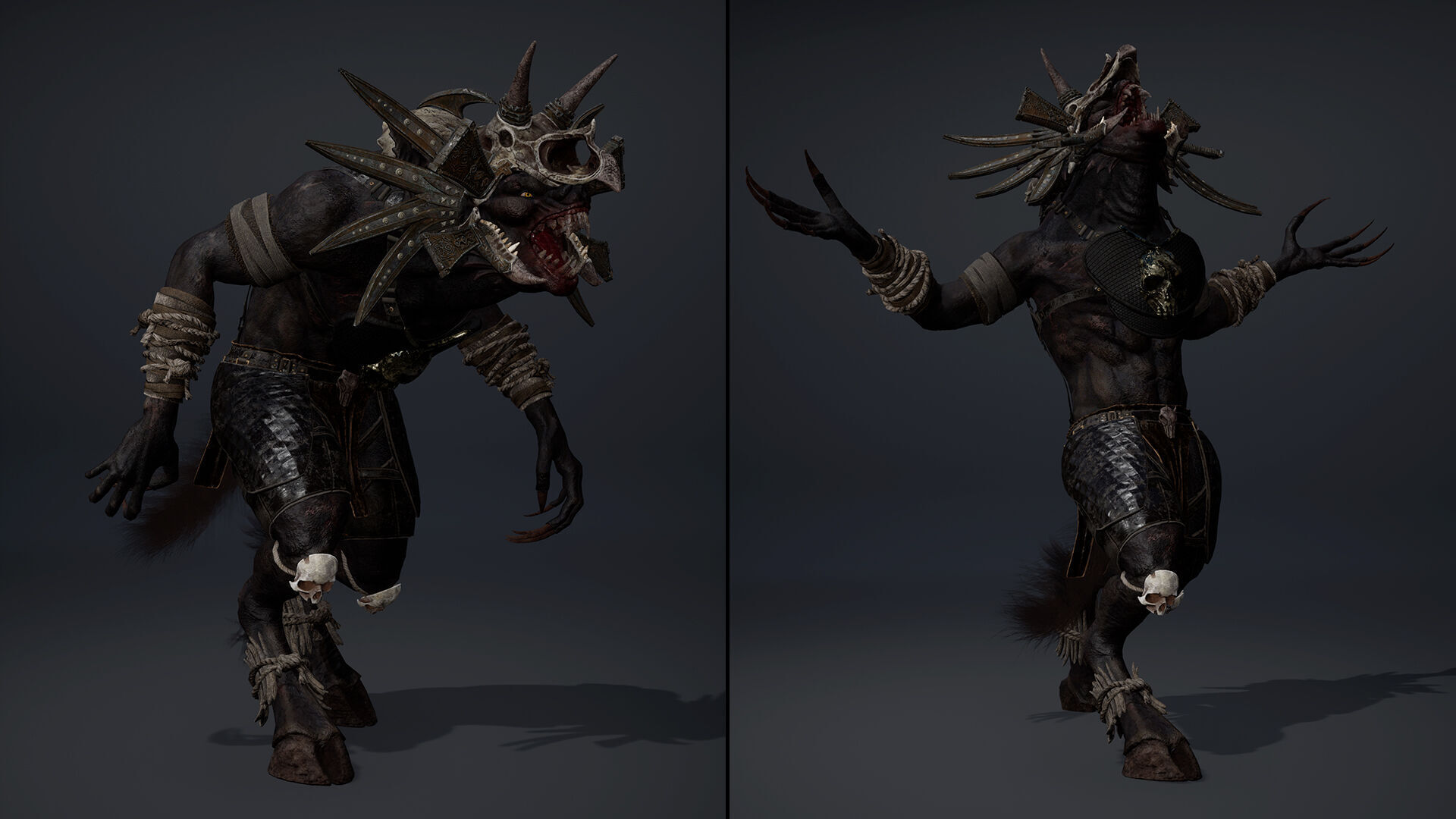 Ember Mage Arm2 Brutal Low-poly 3D model_20