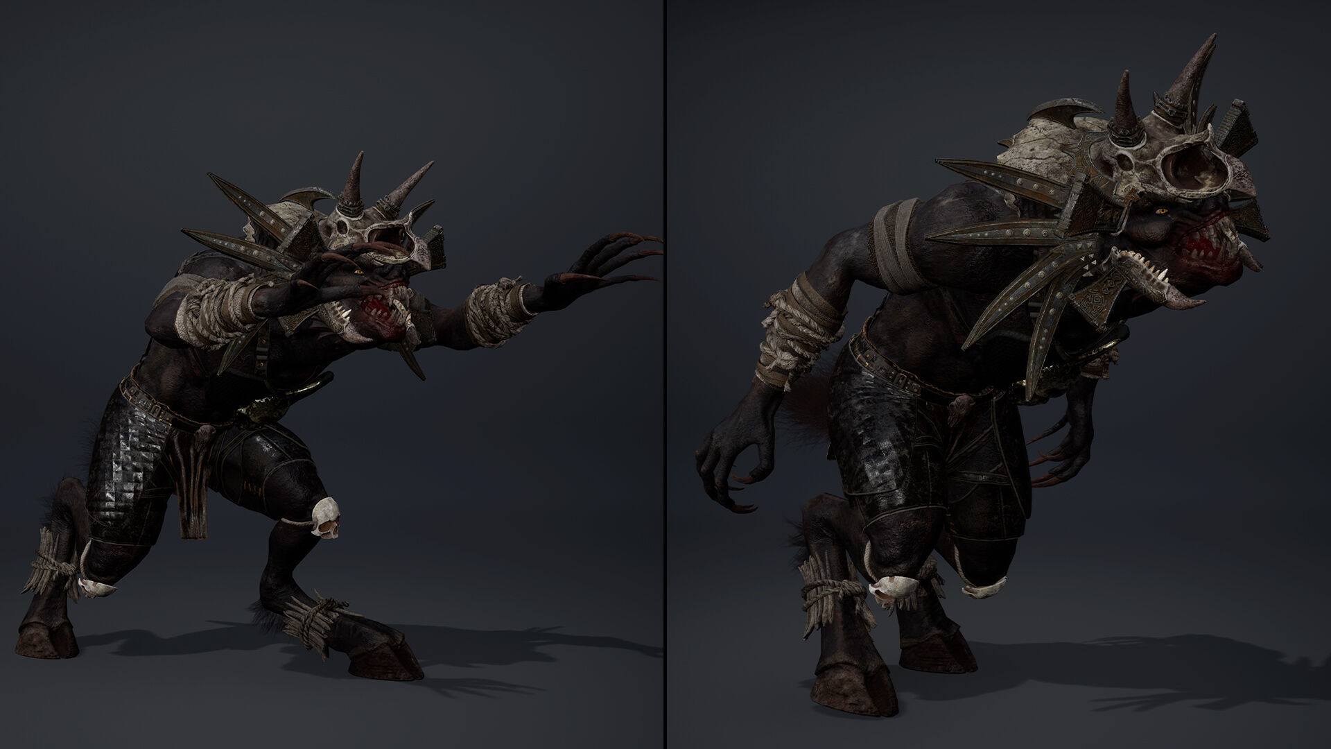 Ember Mage Arm2 Brutal Low-poly 3D model_18