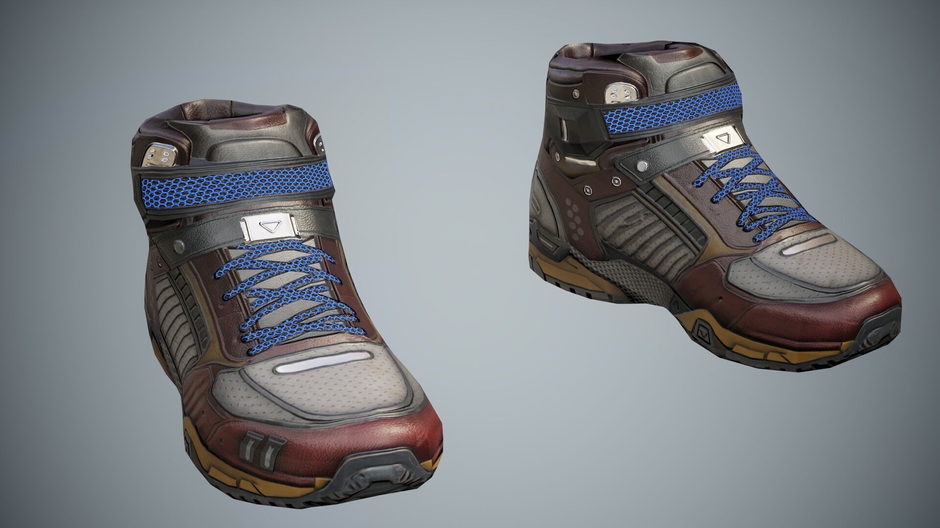 Sci Fi Cyberpunk Pack 01 Low-poly 3D model_28