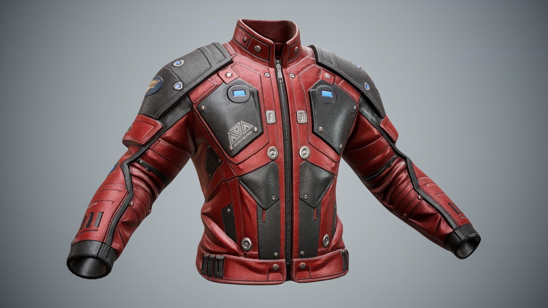 Sci Fi Cyberpunk Pack 01 Low-poly 3D model_26