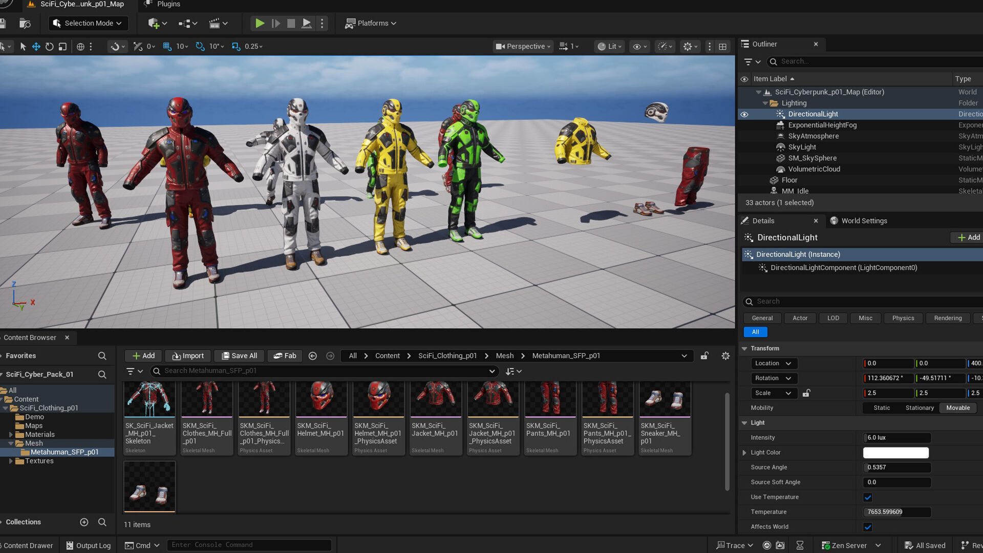 Sci Fi Cyberpunk Pack 01 Low-poly 3D model_13