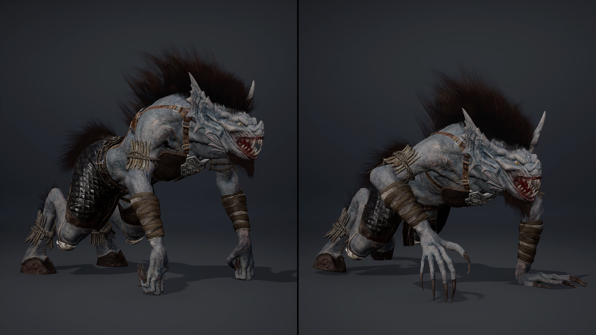 Ember Mage Arm2 Low-poly 3D model_11