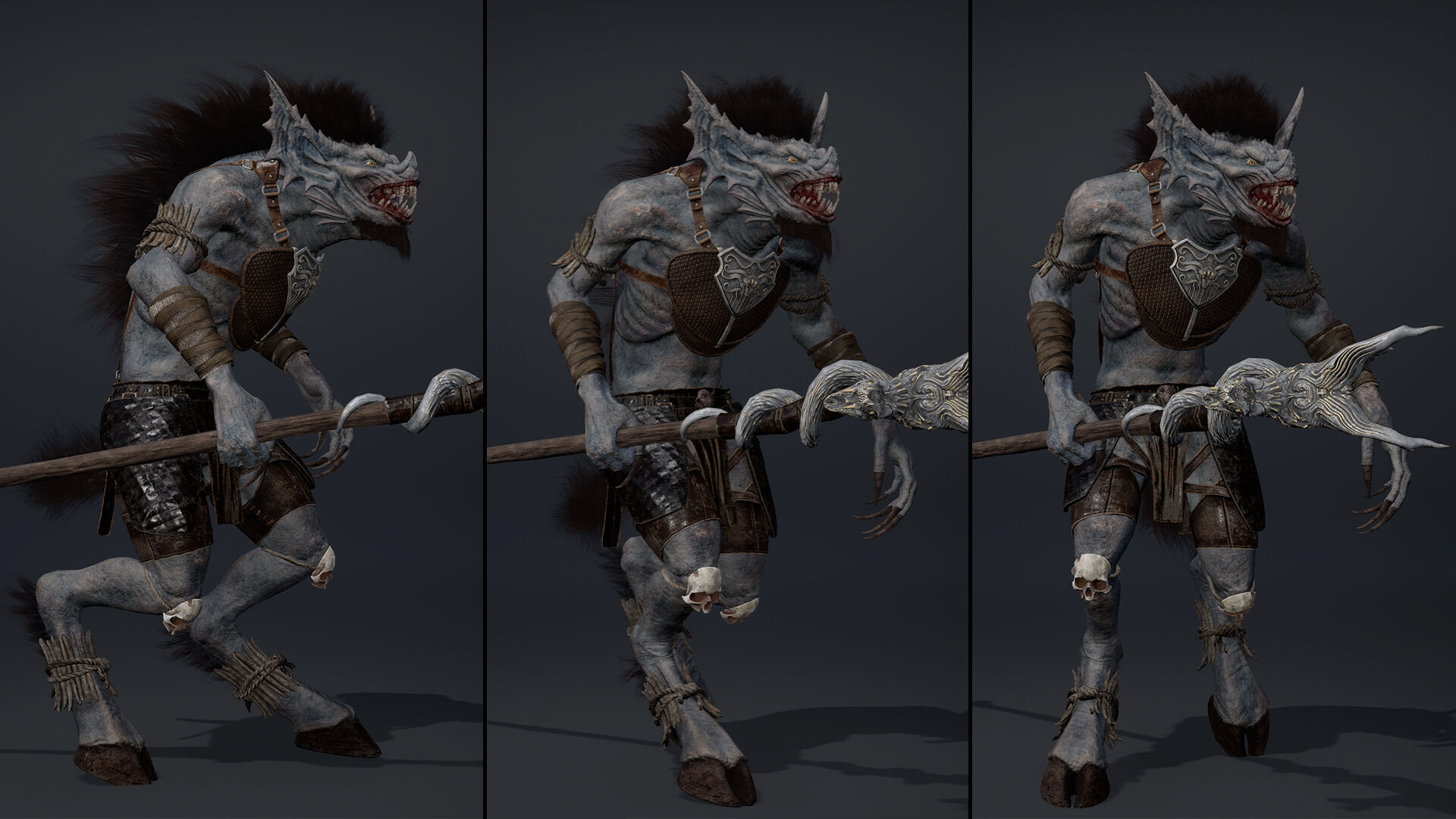 Ember Mage Arm2 Low-poly 3D model_15