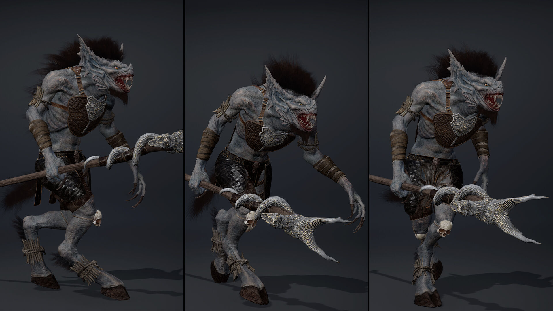 Ember Mage Arm2 Low-poly 3D model_14