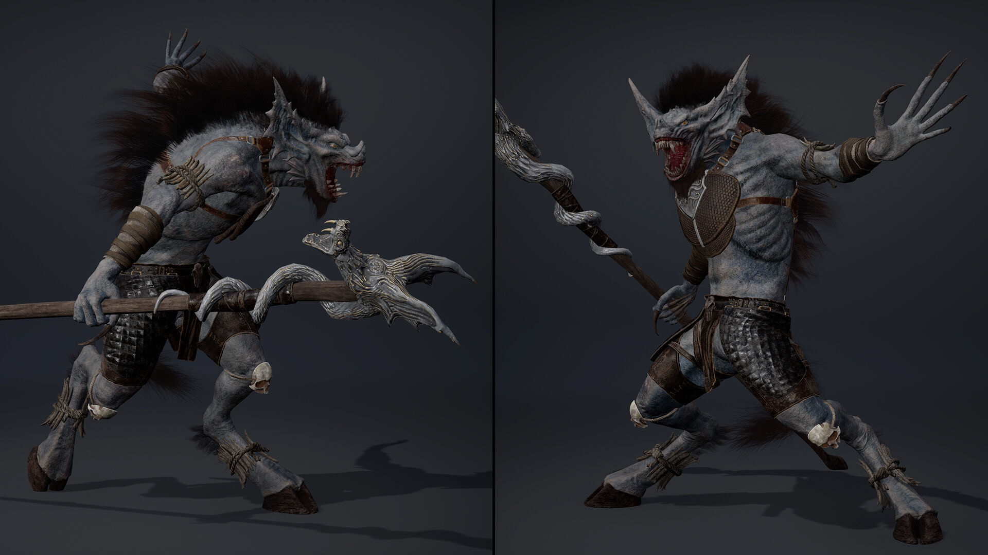 Ember Mage Arm2 Low-poly 3D model_6