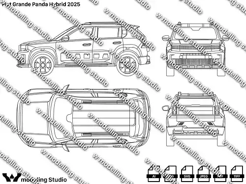 Fiat Grande Panda Hybrid 2025