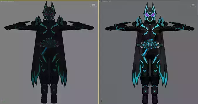 Kamen Rider X Geats 3d model