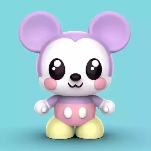 MICKEY KAWAII- Version normal y version llavero