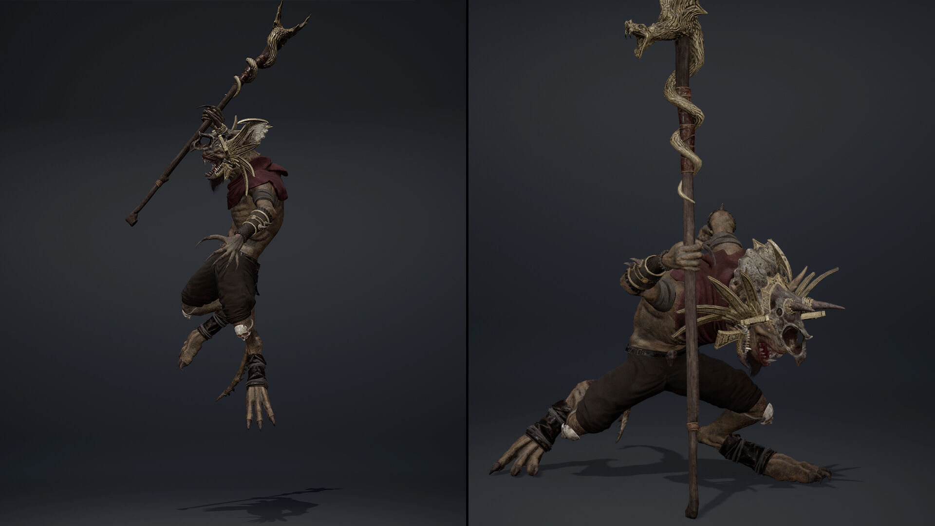 Ember Mage Arm1 Low-poly 3D model_9