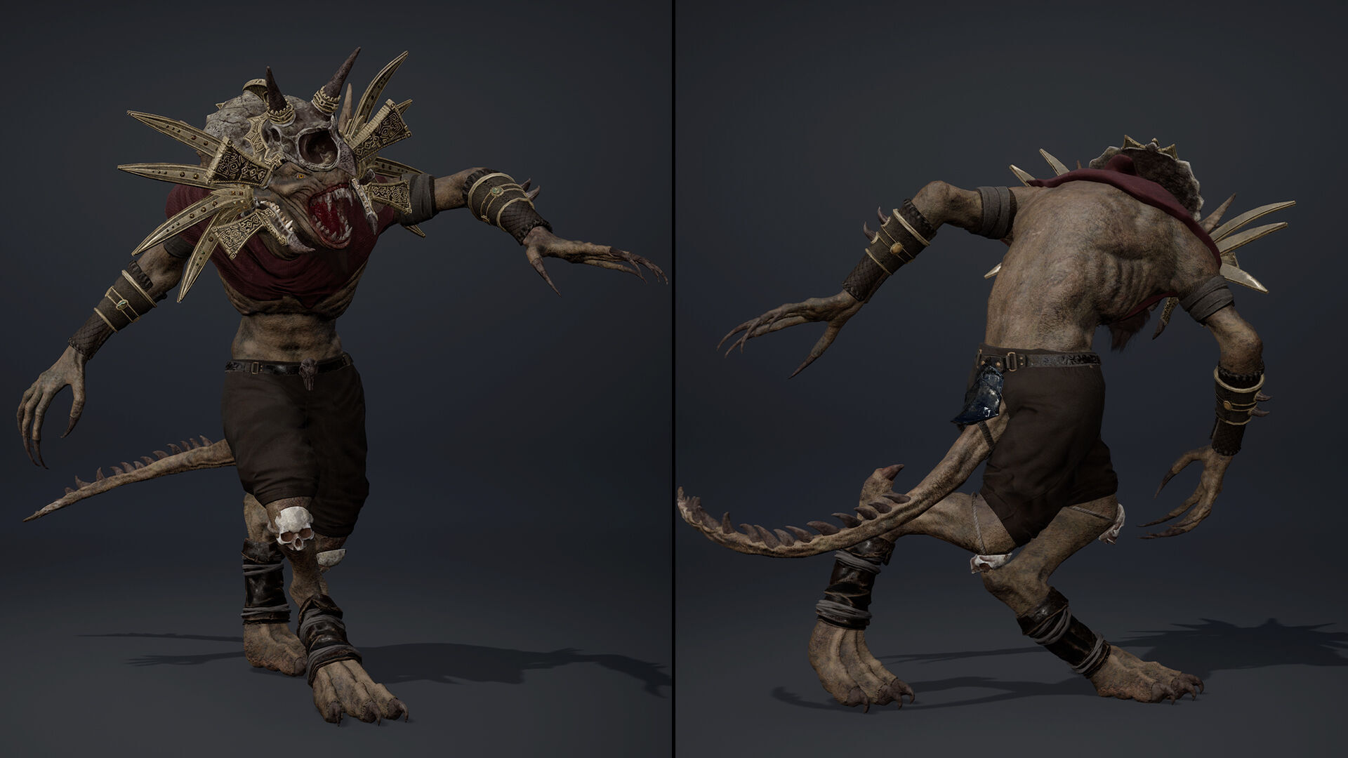 Ember Mage Arm1 Low-poly 3D model_18