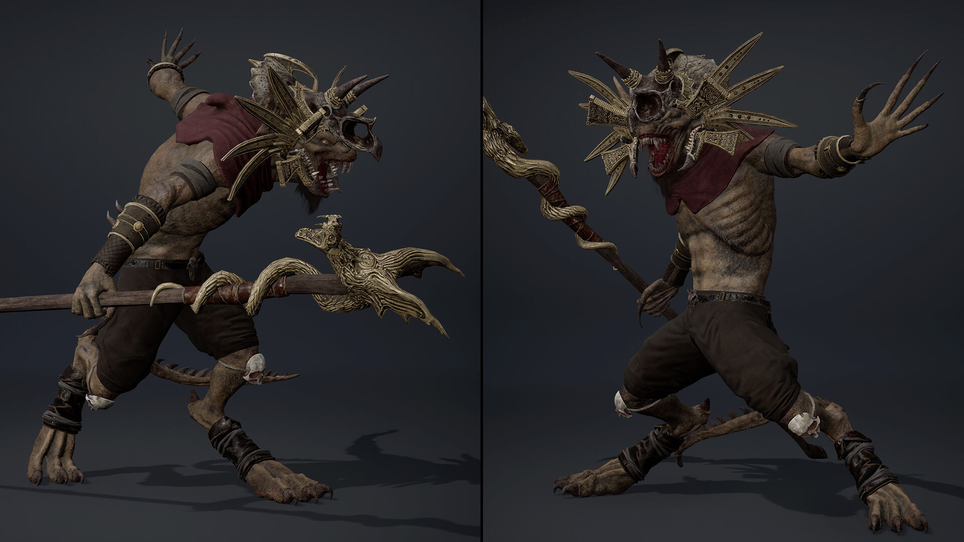 Ember Mage Arm1 Low-poly 3D model_6