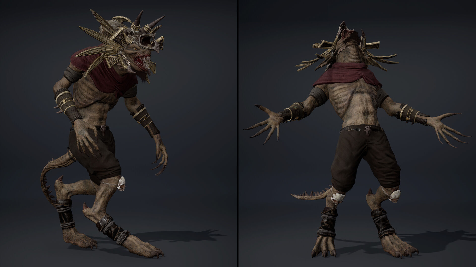 Ember Mage Arm1 Low-poly 3D model_21