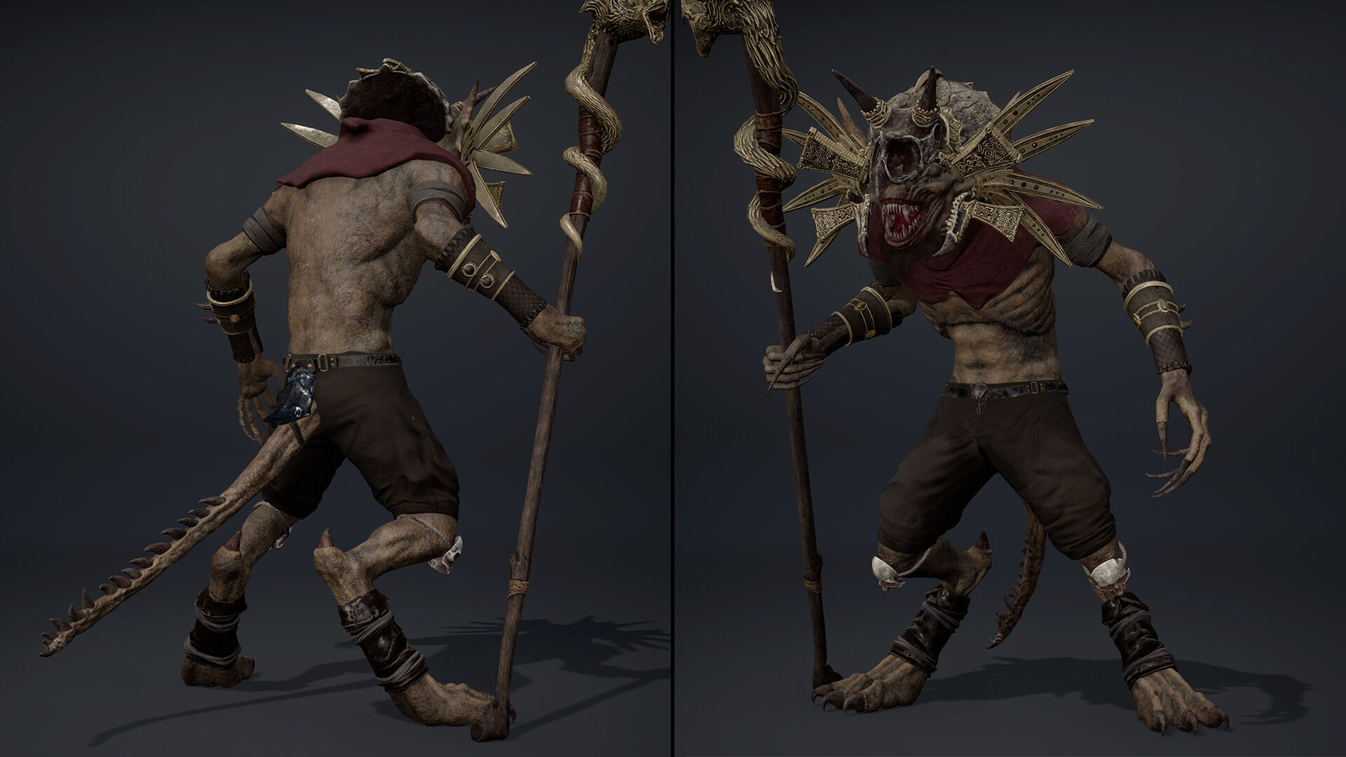 Ember Mage Arm1 Low-poly 3D model_22