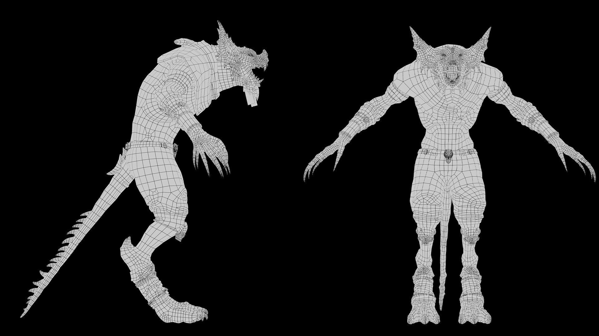 Ember Mage Arm1 Low-poly 3D model_24