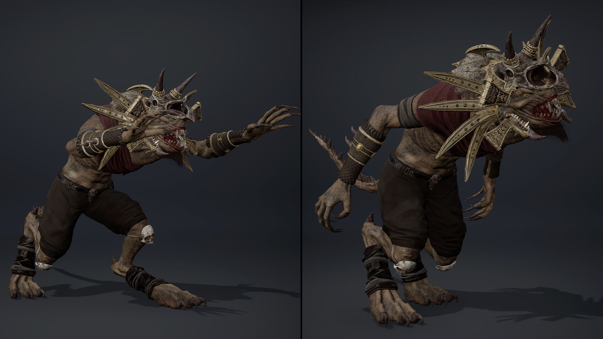 Ember Mage Arm1 Low-poly 3D model_17