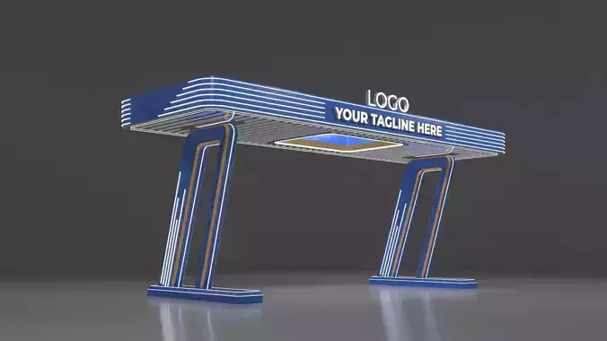 Welcome Gate model 3Ds Max and Maya 3D print model