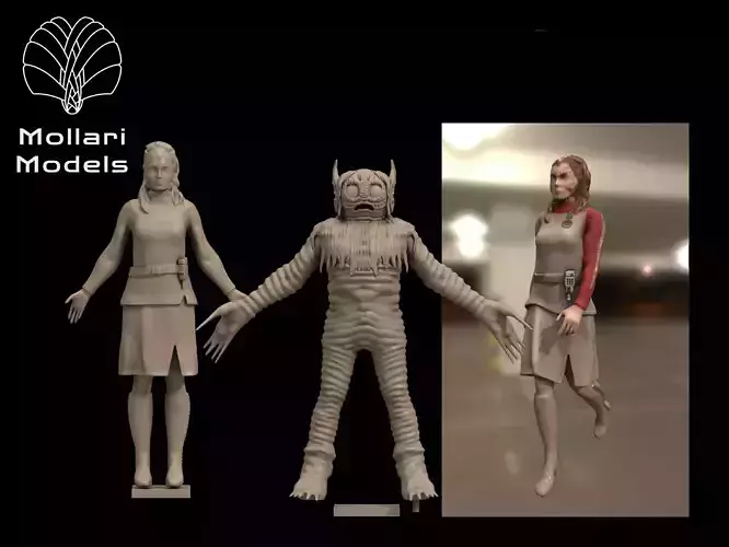 Wee Maya Sculptures -Space 1999