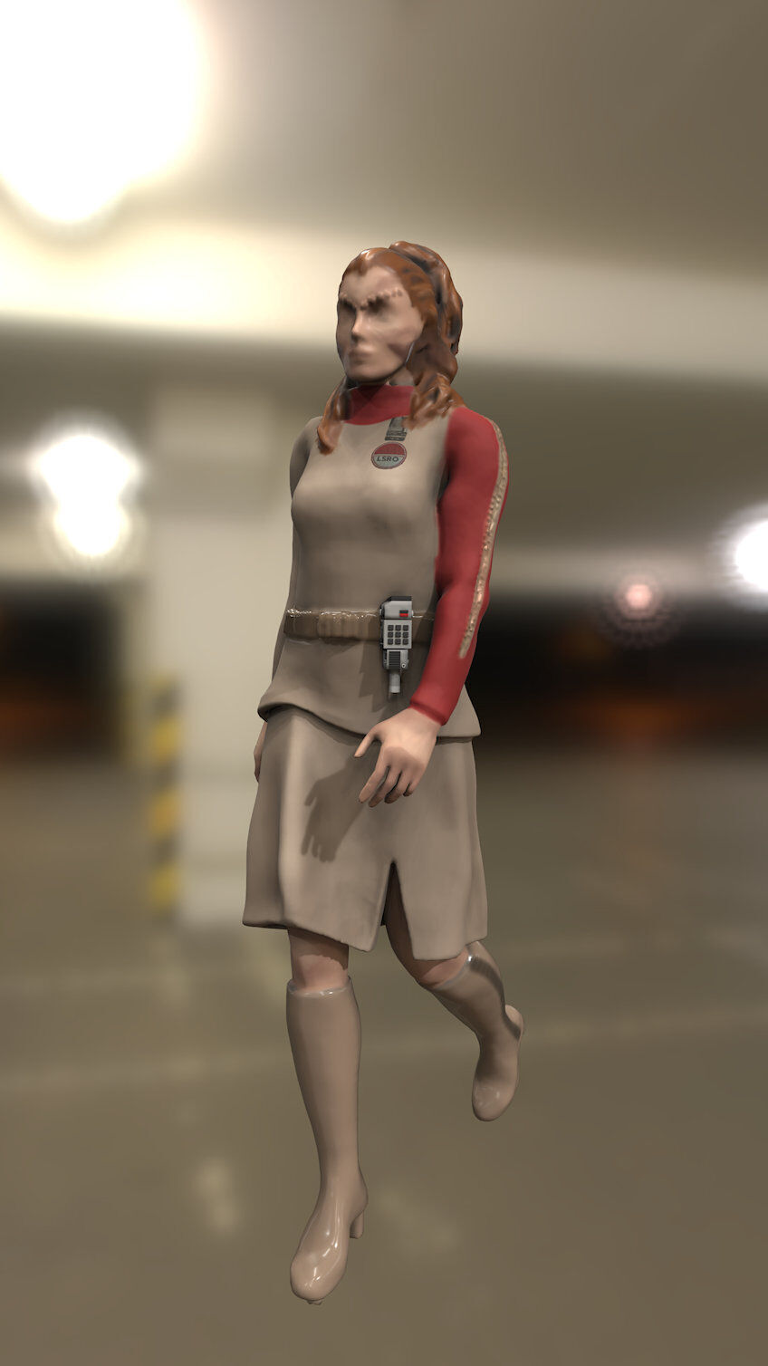 Wee Maya Sculptures -Space 1999 Free 3D print model_4