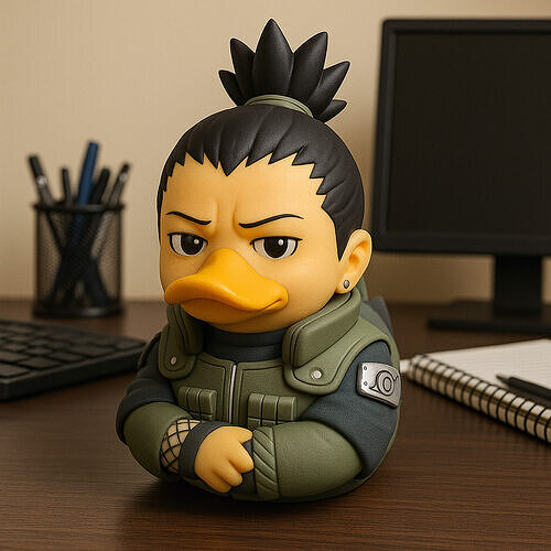 Rubber Duck - Nara Shikamaru Naruto- 3d print 3D print model